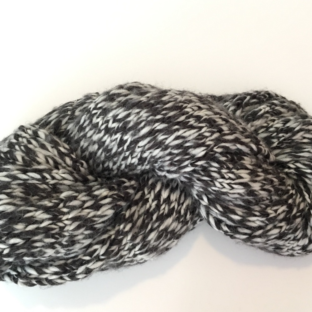 Black and White Infinity Scarf